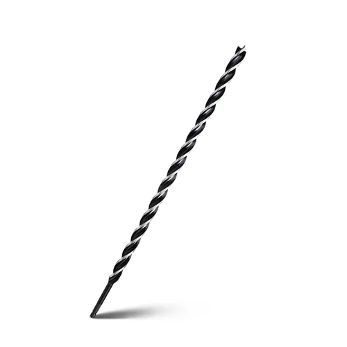 Miniatura 8 de Broca de taladro de barrena de 1-1/2" x 6" para madera, vástago hexagonal de tres estrías, broca de barrena larga para madera blanda y dura, tocón