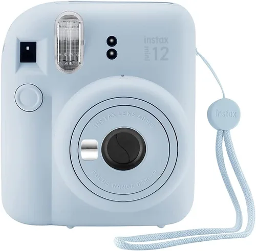 Miniatura 2 de Fujifilm Cámara instantánea Instax Mini 12 + 20 impresiones fotográficas + paquete de calidad fotográfica, funda, calcomanías decorativas, marcos