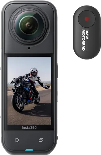 Miniatura 10 de Insta360 X5 Paquete Esencial - Cámara de acción 8K 360° impermeable, líder en poca luz, efecto de palo de selfie invisible, lente resistente