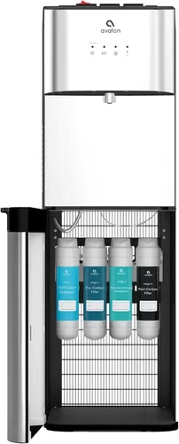 Miniatura 10 de Avalon dispensador de agua refrigerada, agua sin botella, de limpiado automático y grado comercial. 3 configuraciones de temperatura. Agua caliente