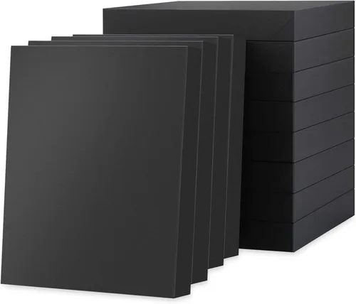 Miniatura 7 de JINMING 6 cajas de regalo extragrandes con tapas de 17 x 11 x 2.5 pulgadas para ropa, cajas de regalo negras, cajas de ropa para el día de la madre