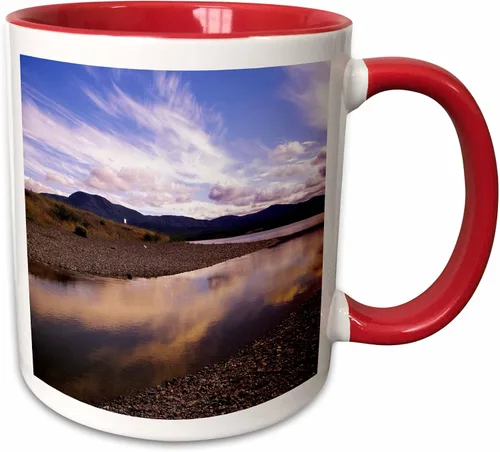 Miniatura 7 de 3dRose Canada, Newfoundland, Gros Morne. Trout River-CN05 PWA0114 - Patrick J. Wall 11oz Two-Tone Black Mug
