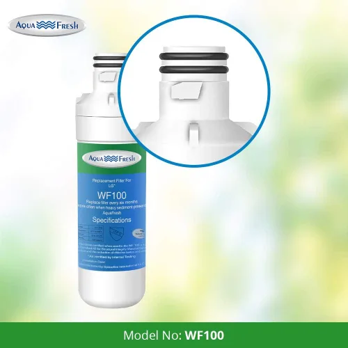 Miniatura 2 de Aqua Fresh WF100 - Filtro de agua para refrigerador LT1000p de repuesto compatible con LG LT1000P, LT1000PC, LT1000PCS, ADQ74793501, ADQ74793502