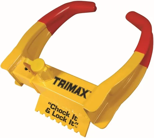 Miniatura 11 de Trimax TCL265 - Cerradura de rueda pequeña con llave de lujo similar (paquete de 2)