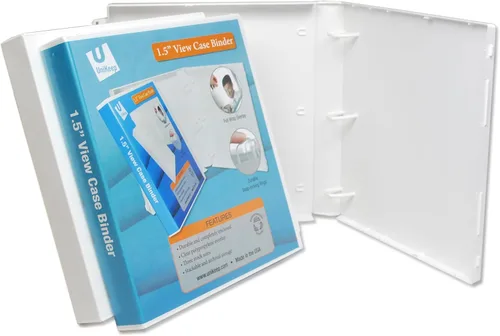 Miniatura 19 de UniKeep Carpeta de 3 anillos – La carpeta está totalmente cerrada, disponible en blanco, transparente o negro y en diferentes tamaños de lomo
