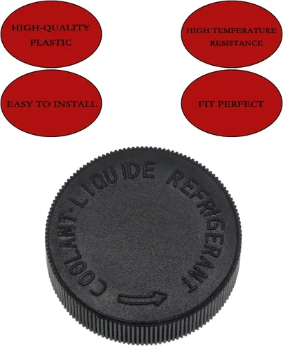 Miniatura 4 de 21712-79900 Tapa negra del depósito de desbordamiento del refrigerante del motor Compatible con Nissan Infiniti.(2) (1Pcs)