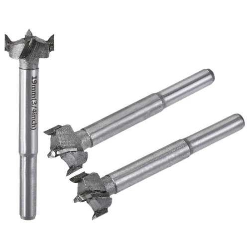 Miniatura 14 de uxcell Forstner - Brocas de taladro para madera, 0.906 in, 0.945 in, 0.984 in de diámetro, sierra de agujero de carburo, punta de acero de aleación