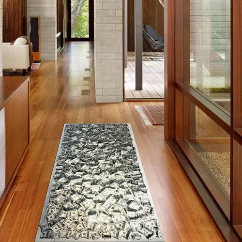 Miniatura 11 de GUBIYU Alfombras coloridas para cocina, cuarto de servicio, alfombra antideslizante para interiores y exteriores, para pasillo, sala de estar