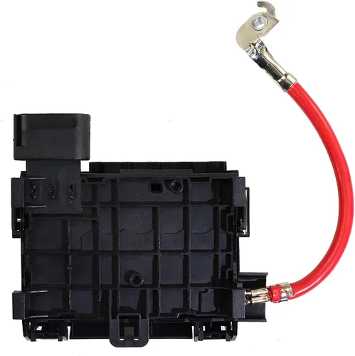 Miniatura 3 de Terminal de bloque de caja de fusibles de batería 1J0937550 con 9 fusibles compatibles con 99-04 VW Beetle Jetta Bora Golf MK4 Con más fusibles