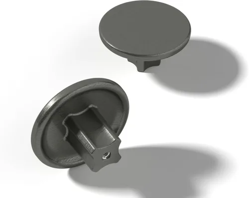 Miniatura 10 de Paquete de 10 tiradores de metal sólido para gabinetes de baño y decoración del hogar, manijas de gabinete de cocina de metal inoxidable Paquete
