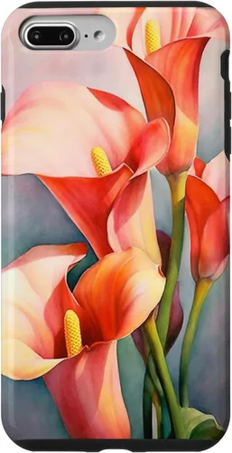Miniatura 12 de Calla Lilies Flower Floral Watercolor Case for iPhone 17
