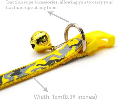 Miniatura 9 de Collares de camuflaje personalizados para perros, collares ajustables de nailon ligero para mascotas, hebilla de liberación rápida, perfectos