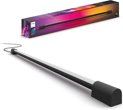 Miniatura 10 de Philips Hue - Tubo de luz LED inteligente grande, blanco - Luz LED de cambio de color blanco y ambiente de color - 1 paquete - Sincronización
