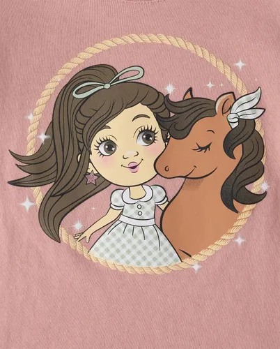 Miniatura 25 de The Children's Place Camiseta Baby Daddys Girl