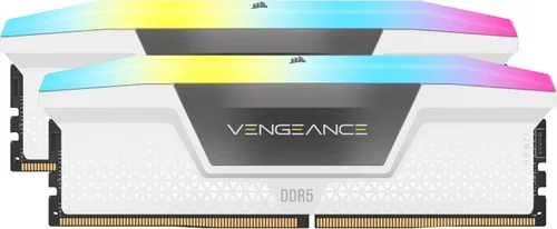 CORSAIR Vengeance RGB DDR5 RAM 32 GB (2 x 16 GB) 6000 MHz CL30-36-36-76 1.4V AMD Expo y memoria Intel XMP para computadora de escritorio, color