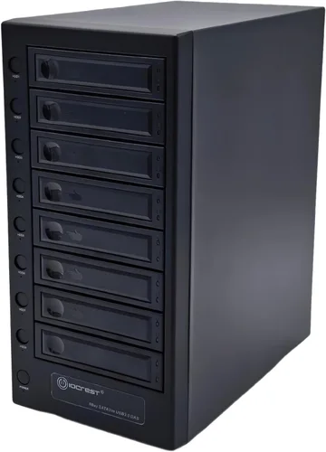 Miniatura 10 de IO CREST Caja USB tipo C de una sola bahía de 10 Gbps para HDD SATA de 2.5" y 3.5
