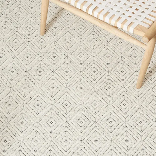 Miniatura 5 de Martha Stewart Collection by Safavieh MSR9605A - Alfombra decorativa de lana hecha a mano para entrada, sala de estar, vestíbulo, dormitorio, 3 x 5