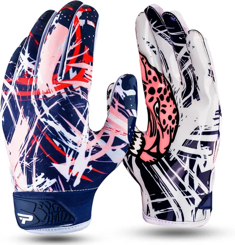 Guantes de fútbol de la serie Cheetah Rapid Strike Series, libera velocidad, agarre supremo, rendimiento duradero para adultos, niños y jóvenes, el