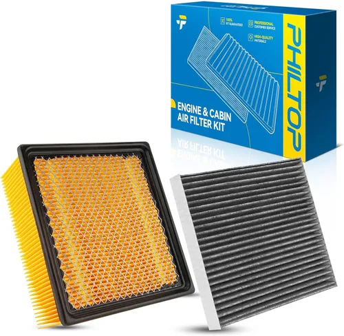 Miniatura 11 de PHILTOP Juego de filtros de aire para motor y cabina, compatible con Nissan Pathfinder, Murano, Maxima, Altima, INFINITI QX60, JX35, reemplazo