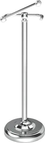 Miniatura 13 de Soporte de papel higiénico, soporte de papel higiénico de níquel cepillado, diseño pivotante y base ponderada estable de acero inoxidable SUS304