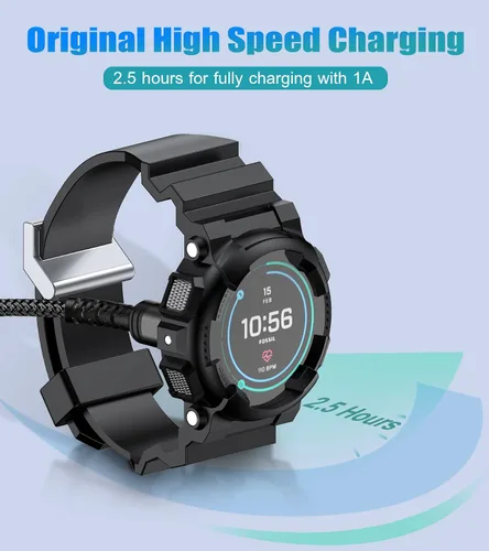 Miniatura 4 de Garmin - Cable cargador de reloj [2 unidades, 4 pies] compatible con Garmin Fenix 8 7 7X Pro 6 6X 5 5S 5X, Forerunner 965 955 945 265 245 55, Negro