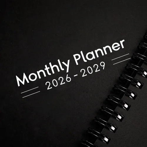 Miniatura 6 de Agenda mensual 2026-2028 – Agenda mensual de 3 años 2026-2028, enero de 2026 a diciembre de 2028, 9 x 11 pulgadas, planificador de calendario de 36