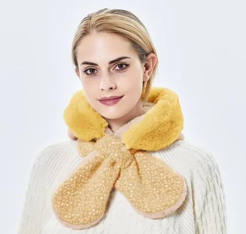 Miniatura 10 de Gorros de invierno para mujer, pasamontañas, bufanda, para clima frío, conjunto para mujer, gorro con capucha