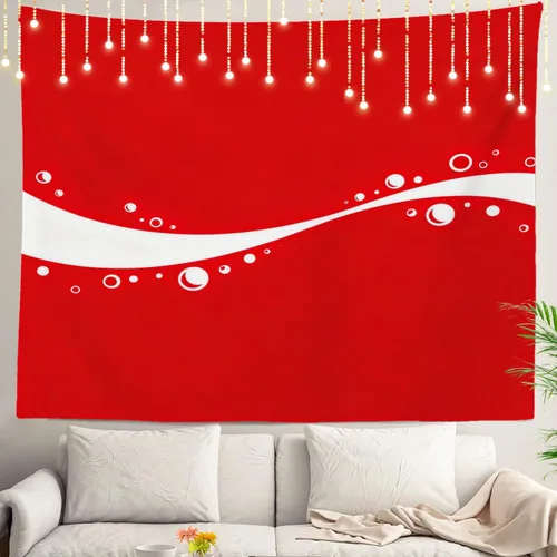 Miniatura 93 de Shrahala Tapiz de pared azul brillante, acuarela azul degradado para colgar en la pared, tapiz grande decorativo de fibra de poliéster, dobladillo