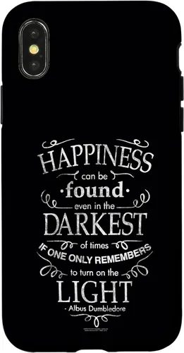 Miniatura 5 de Harry Potter Funda con cita de felicidad para iPhone 17