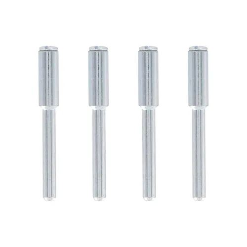 Dremel Paquete múltiple de mandriles 402, 4 mandriles con ruedas de pulido de diámetro de vástago de 0.126 in y ruedas de corte