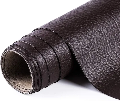 Miniatura 7 de ANMINY Tela de cuero sintético de vinilo de 54" de ancho para tapicería por yarda de 0.7MM de espesor, cuero PU suave para exteriores