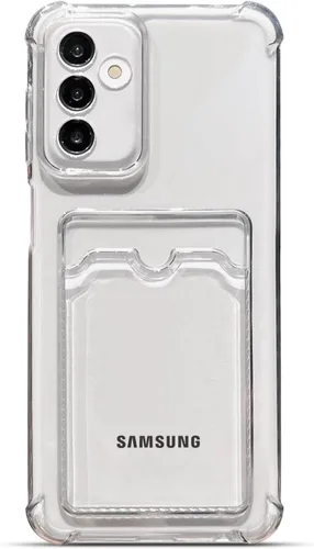 Miniatura 103 de Tuokiou Funda para Samsung Galaxy A14 5G, Fundas Protectoras Transparentes con Ranura para Tarjetas, Funda Cartera de TPU Suave Ajustada Resistente