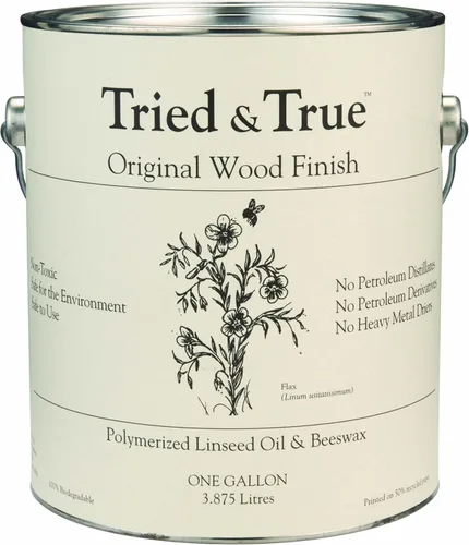 Miniatura 10 de Tried & True Acabado Original para Madera, Pinta - Mezcla de Aceite de Linaza y Cera de Abeja, Ideal para Toda Carpintería, Durabilidad de Larga