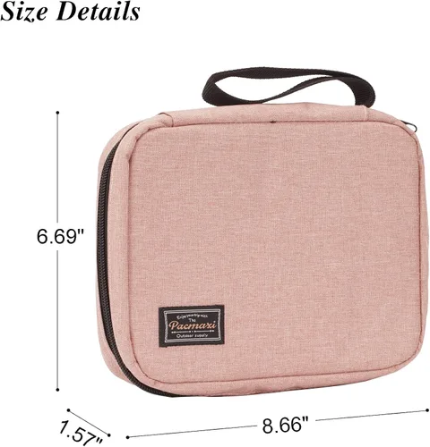 Miniatura 4 de PACMAXI Funda de transporte de almacenamiento para 20 correas de reloj, compatible con relojes, soporte de correa de reloj expandible, almacena 20