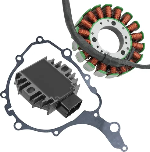 Miniatura 4 de Caltric Junta rectificadora de regulador de estator compatible con Yamaha Raptor 250 Yfm250R Yfm 250R 2008-2013