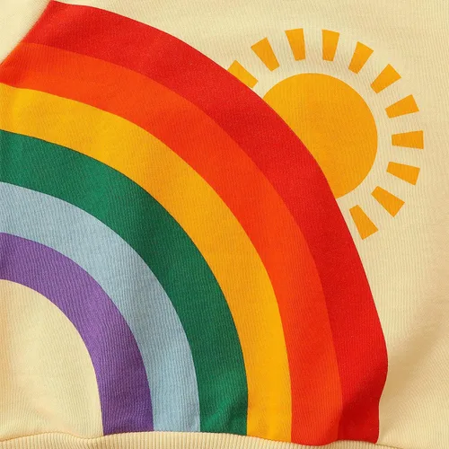 Miniatura 3 de Bumeex Sudadera con cuello redondo para niña de 2 a 7 años