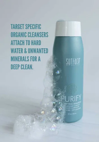 Miniatura 4 de Surface Hair Purify - Champú clarificador semanal, una solución natural para limpiar profundamente, eliminar la acumulación, fortalecer y proteger