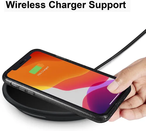 Miniatura 5 de JJGoo - Funda protectora para iPhone 11 (2019), con purpurina brillante, anti-arañazos, a prueba de golpes, flexible, y delgada para mujeres y niñas