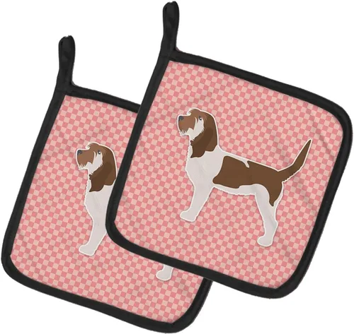 Miniatura 230 de Caroline's Treasures BB3567PTHD - Juego de soportes para ollas de cocina resistentes al calor, almohadillas calientes para cocinar, hornear, Copo