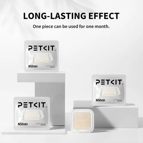 Miniatura 5 de PETKIT Eliminador de olores N50 2.0 exclusivo para PuraMax y PuraMax 2 caja de arena autolimpiante para gatos, caja de inodoro automático