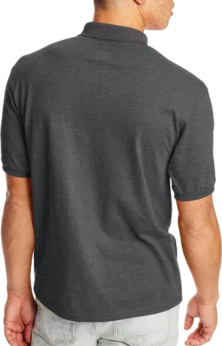 Miniatura 3 de Hanes Polo EcoSmart de manga corta para hombre, paquete de 2