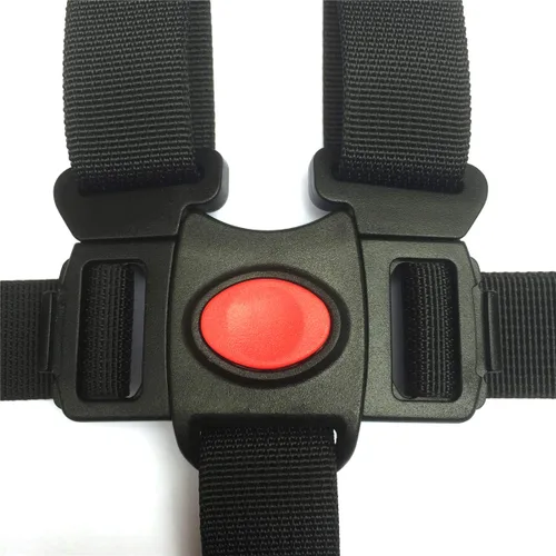 Miniatura 3 de ZARPMA Cinturón de arnés de 5 puntos para bebé, correa ajustable de 1.0 in de ancho para cochecito, silla de paseo para silla alta para niños