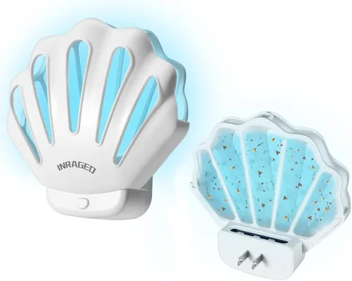 Trampas para mosquitos para interior de casa, HU002, trampa para moscas enchufable, para interiores, trampa eléctrica para insectos voladores con