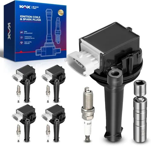 Miniatura 29 de Bobina de encendido KAX UF303 Paquete de 6 unidades Compatible con Trailblazer, Envoy XL, H3, Trailblazer EXT, Rainier, i-370, i-350, i-290, i-280