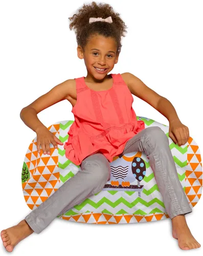 Miniatura 26 de Posh Beanbags - Sillón puff Azul Rey Sólido