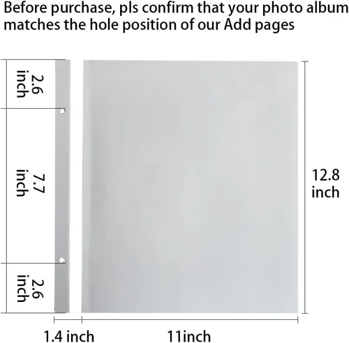 Miniatura 61 de Vienrose Álbum de fotos autoadhesivo 4x6 5x7 3x5 8x10 álbum de recortes álbum de bricolaje libro de recortes con un bolígrafo metálico