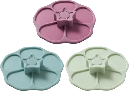 Miniatura 10 de Cubiertas de silicona para tazas (set de 3), tapas de silicona multicolores para tazas, tapas flexibles para tazas, tapas para tazas calientes de 3