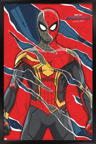 Miniatura 7 de Trends International Marvel Spider-Man: No Way Home - Póster de pared triturado, 22.4 pulgadas de largo x 14.7 W, versión premium sin marco