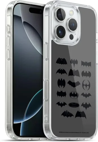 Miniatura 238 de Head Case Designs Funda de gel con licencia oficial de Batman DC Comics Bat Signal Logos [protección de grado militar] compatible con Apple iPhone 7