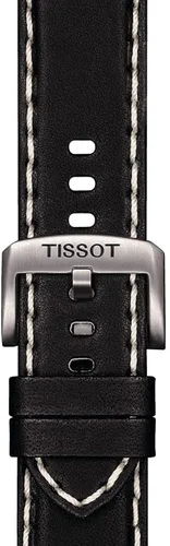 Miniatura 2 de Correa de reloj Tissot de piel negra, 22 (Modelo T852044982)